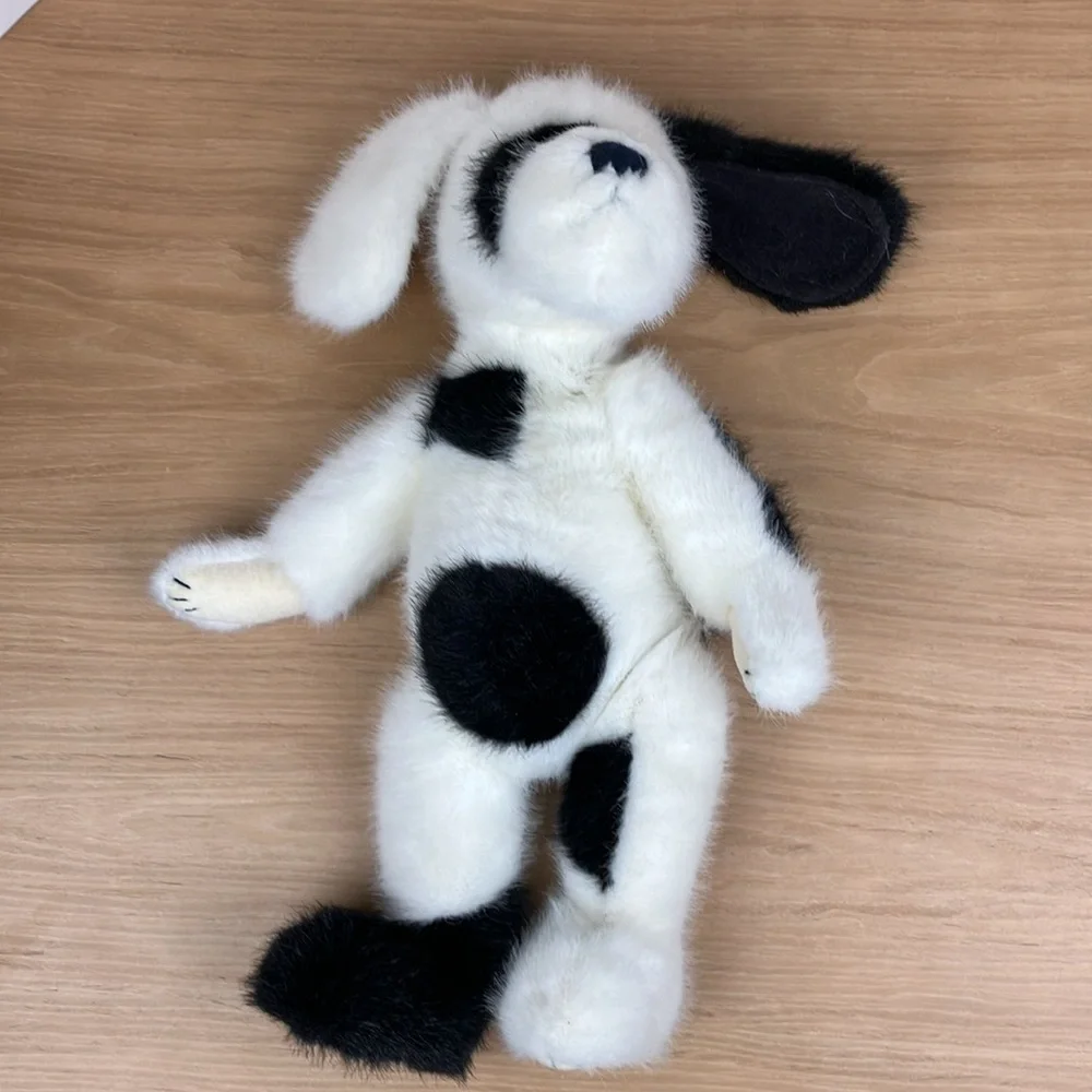 Boyds Bears Black & White Puppy